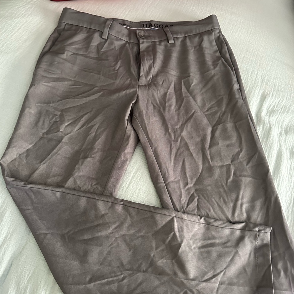 men’s gray dress pants